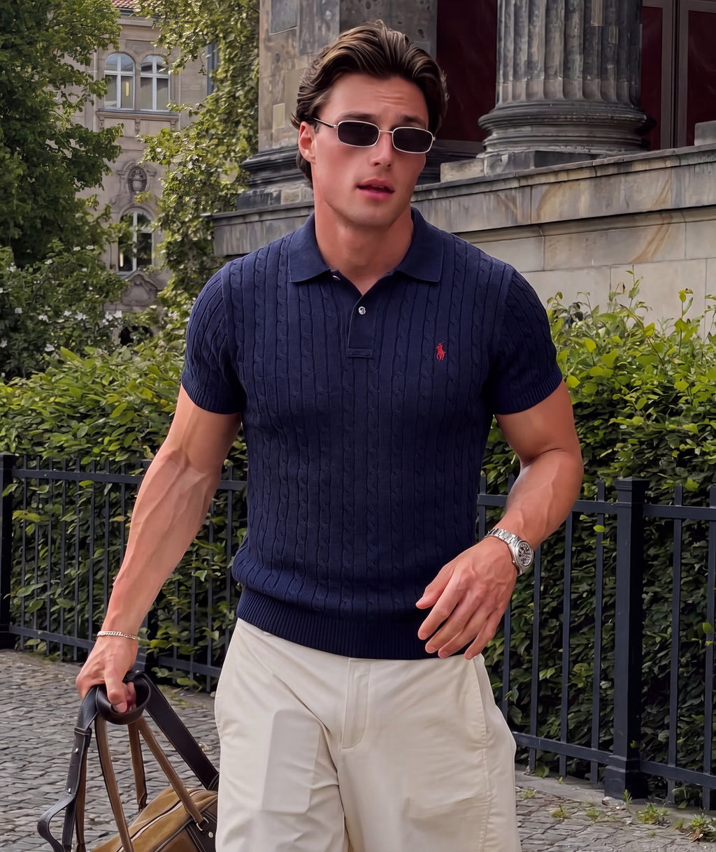 PULL Polo Torsadé Ralph Lauren