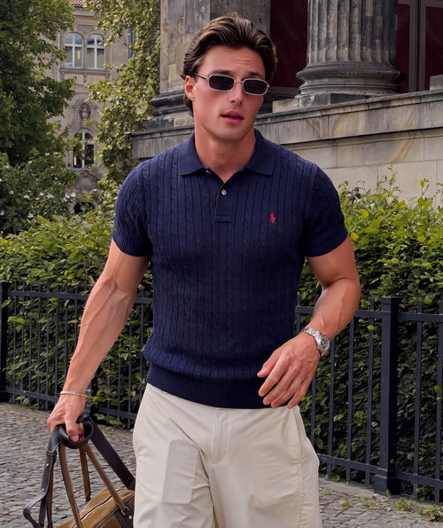 PULL Polo Torsadé Ralph Lauren