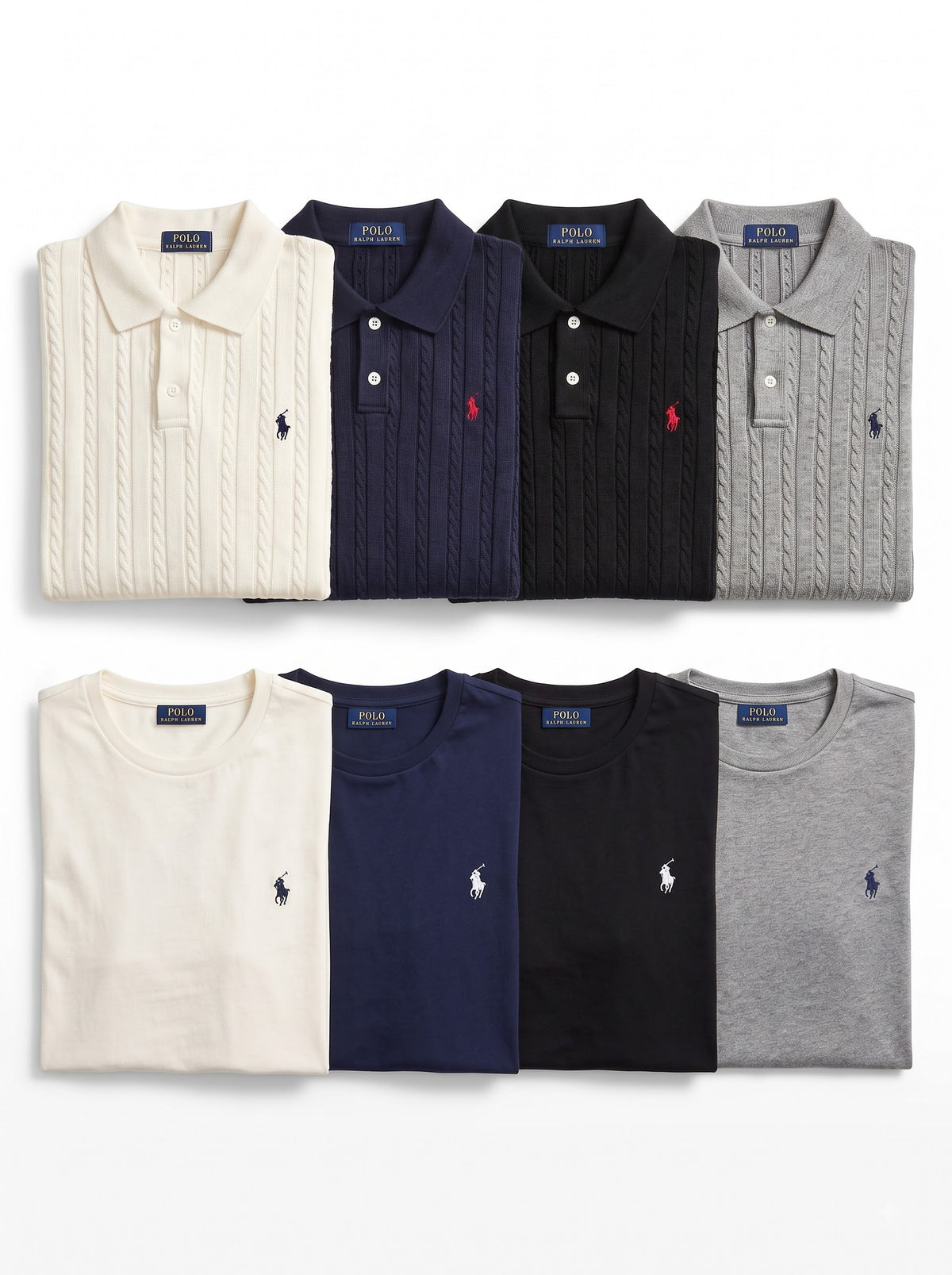Pack Pull Poll Torsadé &  PULL Polo Ralph Lauren
