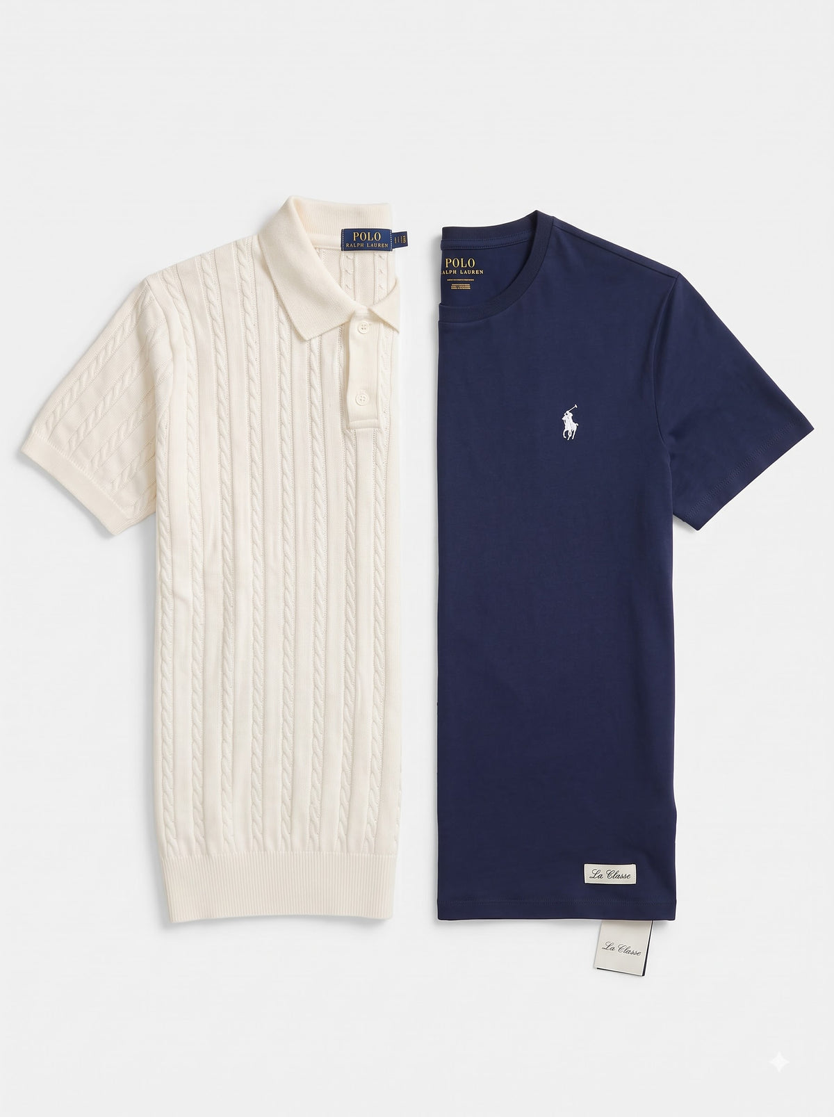 Pack Pull Poll Torsadé &  PULL Polo Ralph Lauren