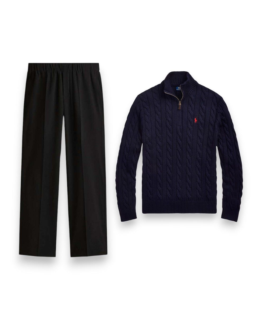 Pack Pull Torsadé & Pantalon