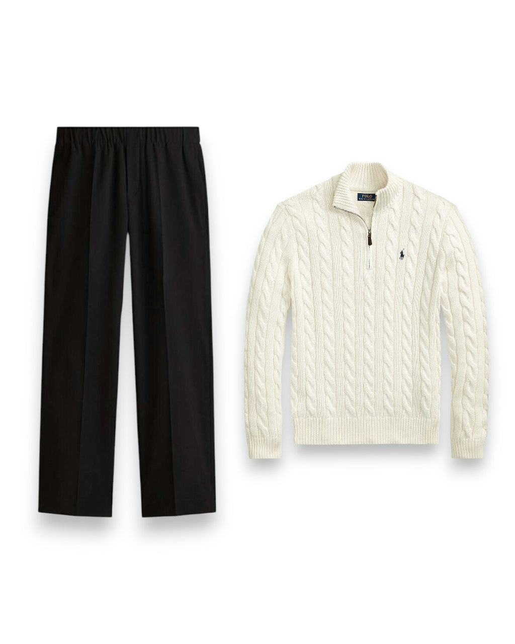 Pack Pull Torsadé & Pantalon